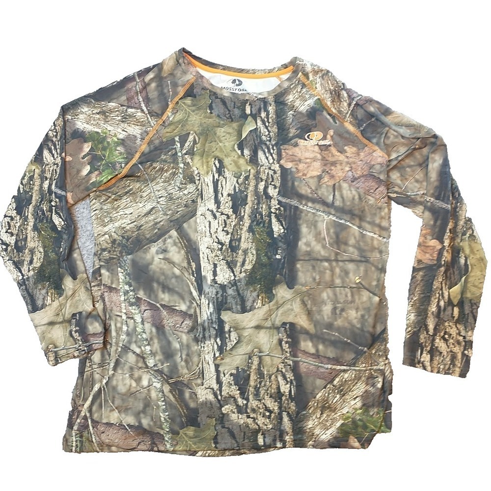 Mossy Oak Mens Break-Up Country Camo Long Sleeve Performance Shirt XL WM9860